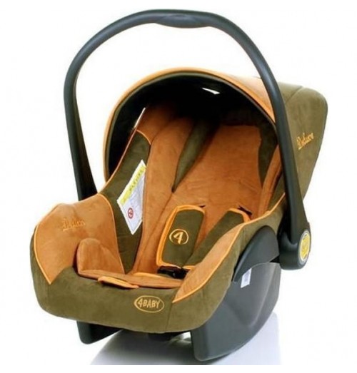 Автокресло группа 0-0+(0-13 кг) 4baby Colby Deluxe