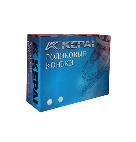 Роликовые коньки раздвижные KEPAI F1-A1-BL