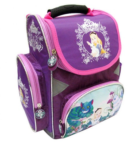 Школьный рюкзак-коробка «Алиса в стране чудес»